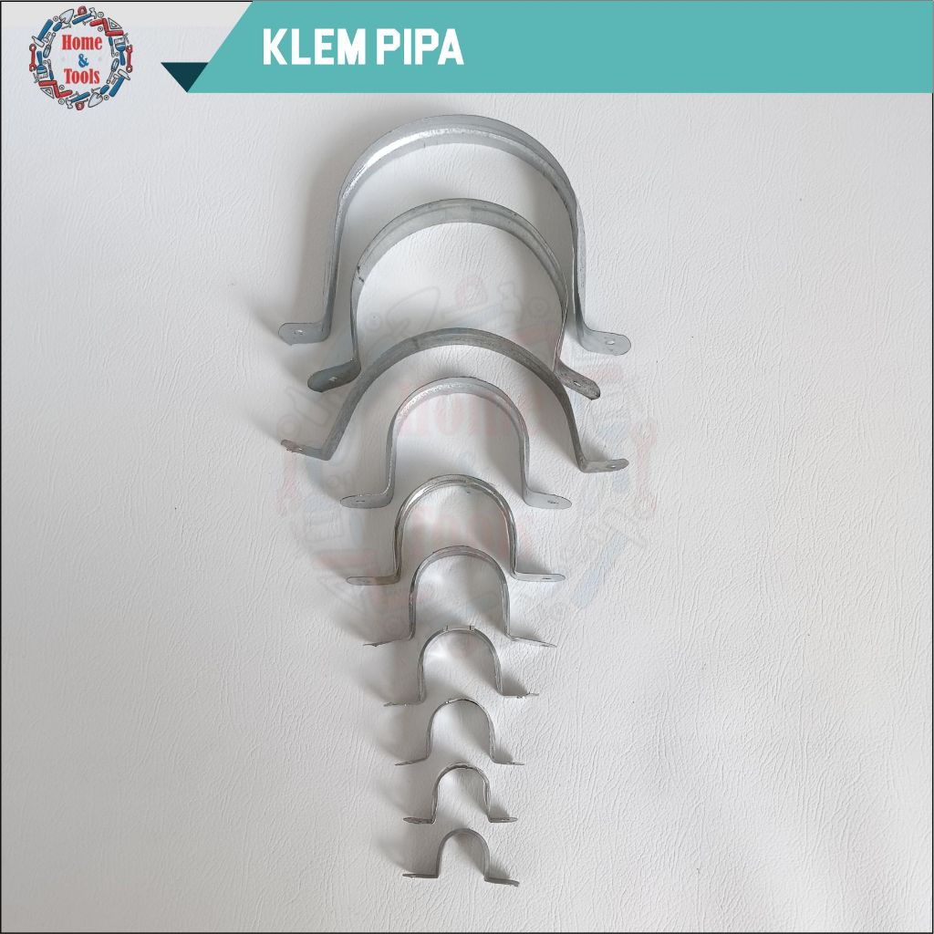 KLEM PIPA/ PENJEPIT PIPA/PENGIKAT PIPA/KLEM BESI PIPA