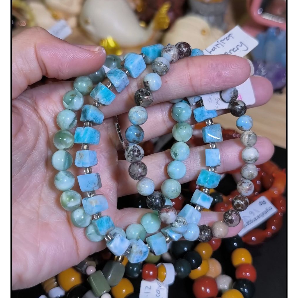 GELANG CRYSTAL LARIMAR