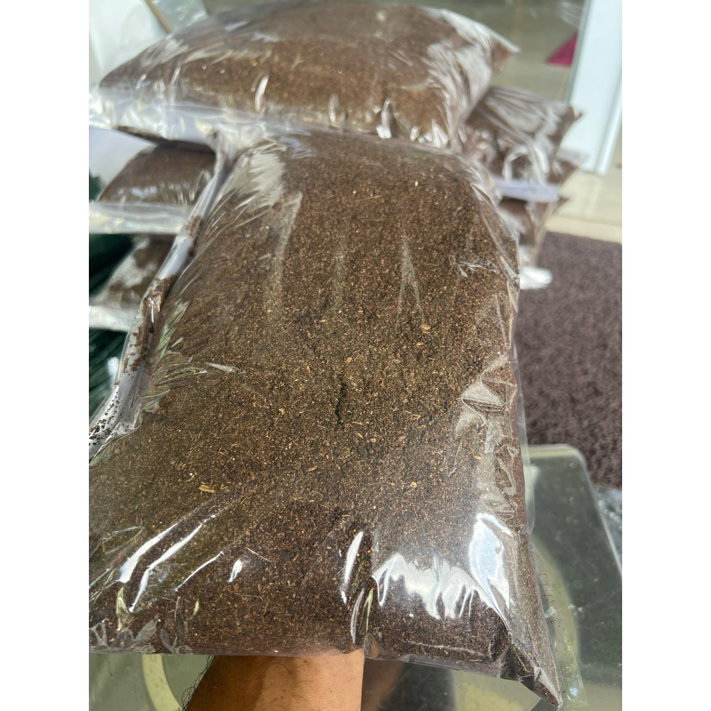 Pupuk kohe kambing giling halus fermentasi 1kg organik/pupuk kandang/kotoran kambing termurah