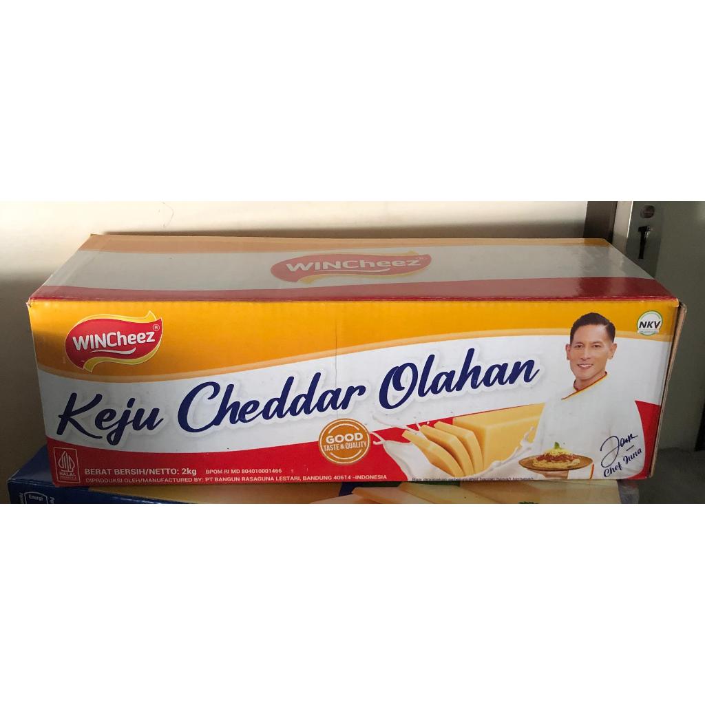 

Keju Wincheez 2kg | Wincheez Keju Cheddar Olahan