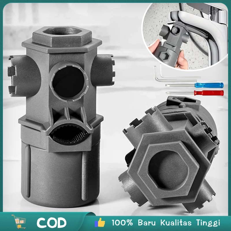 Kunci Multifungsi Kran Kunci Kran Multifungsi Kunci Pas Kran Alat Pembuka Kran Patah Dalam