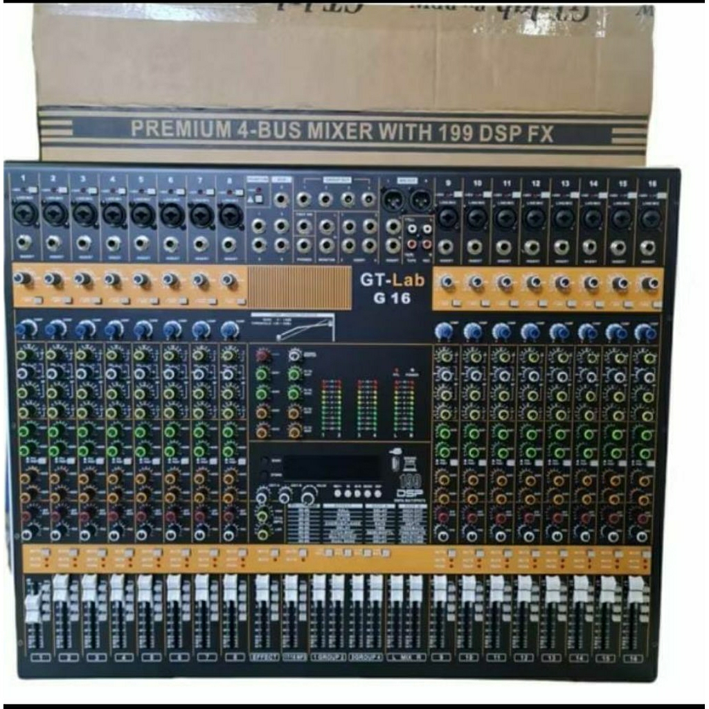 Mixer audio GT LAB G16  16Channel BY RDW ORIGINAL