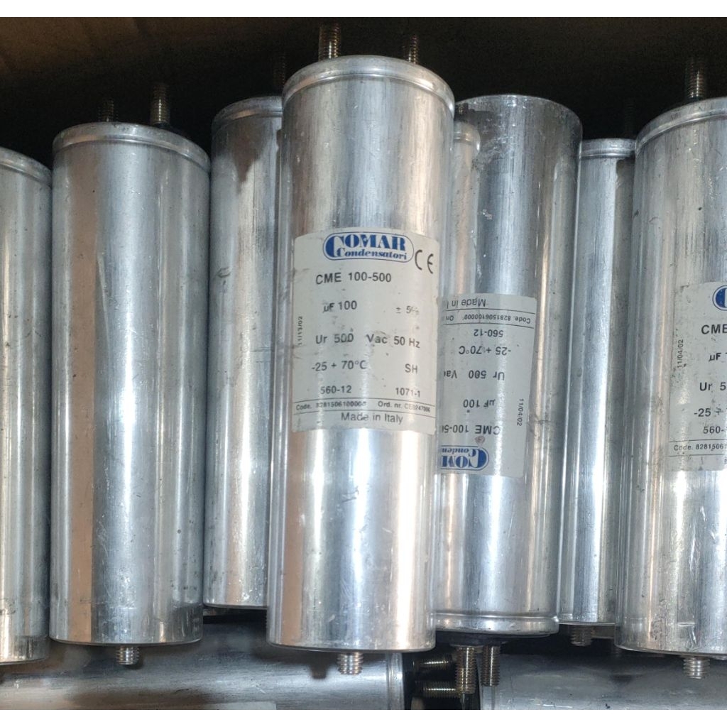 KAPASITOR COMAR CONDENSATORI 100UF 500VAC