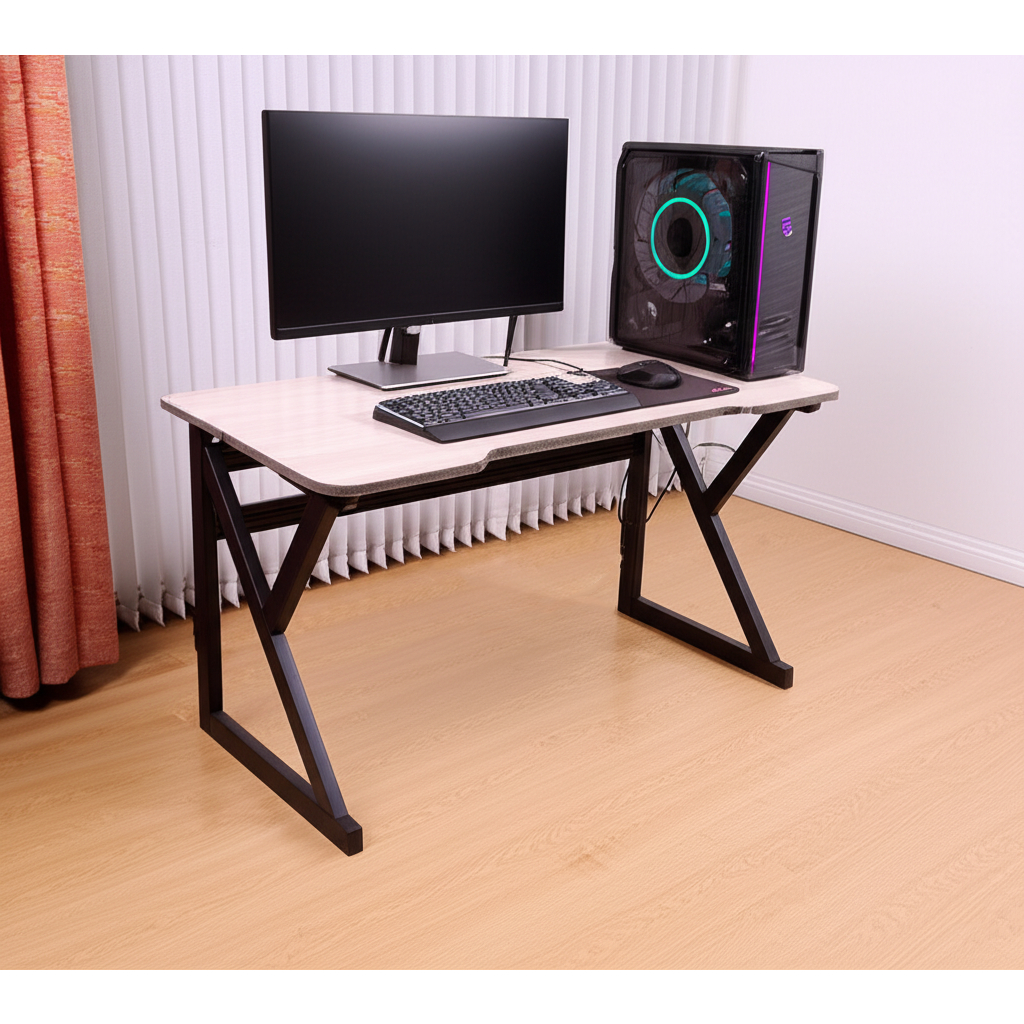 Meja Kerja Kayu Minimalis