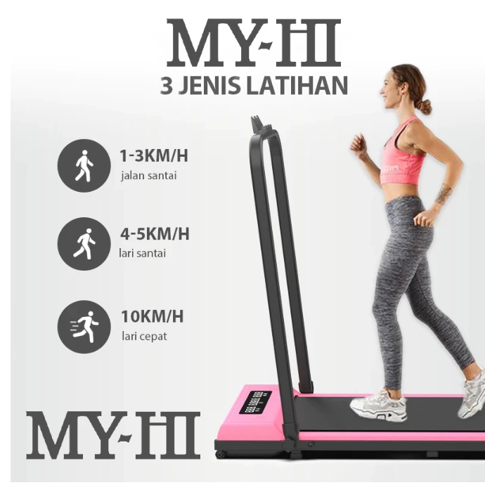 MY-HI Treadmill Listrik Walking Pad Running Treadmill Termurah treadmill lipat treadmill portable RE