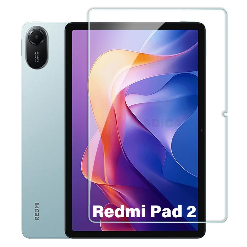Tempered glass Redmi Pad 2 , Antigores Redmi Pad 2 pelindung layar tablet tab Kaca - Redmi Pad 2