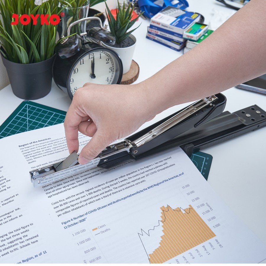 

JOYKO Staples HD-35LA / Hekter Panjang / Stapler Jilid Tengah buku
