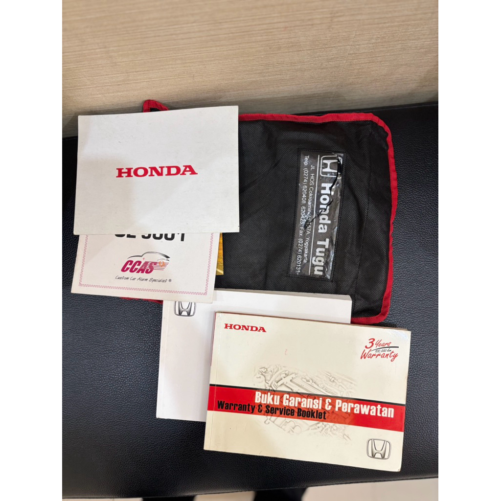 Buku manual Book Jazz GD3 Original