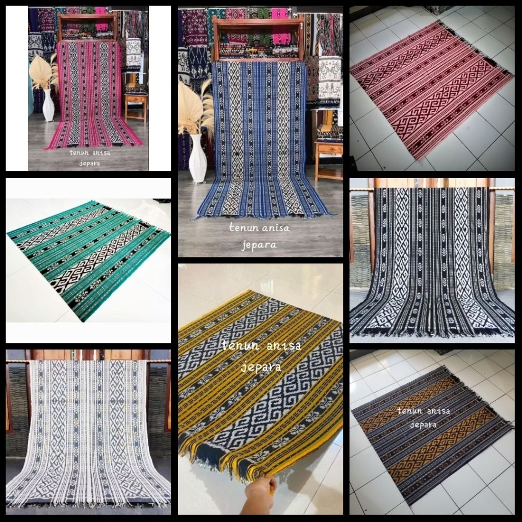 kain tenun etnik jepara motif toraja halusan