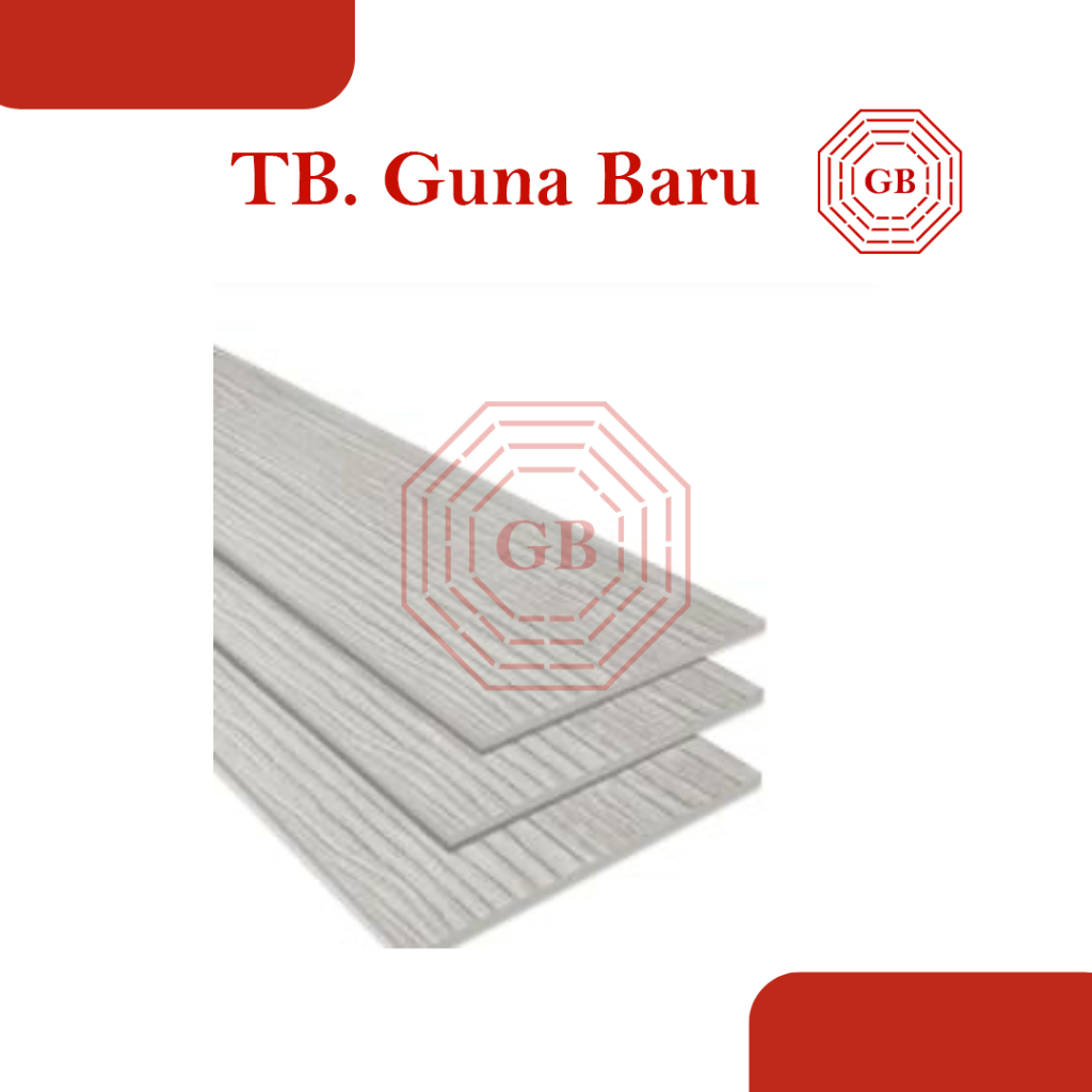 Lisplang GRC 10 Cm 20 Cm 30 Cm Motif Urat Kayu