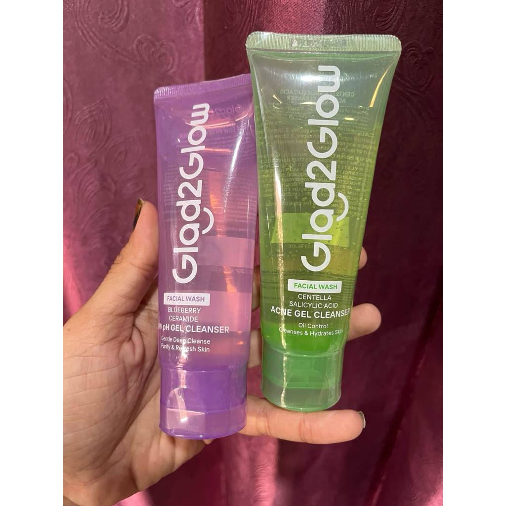 Glad2glow facial wash