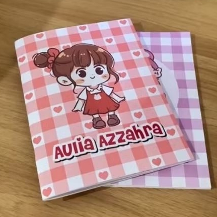 

Buku Tulis custom dan murah, jamin nyampe rumah