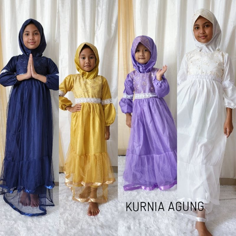 Setelan Hijab & Baju Muslim Gamis Anak Terbaru 2025 Usia 5 6 Tahun Model Terbaru Umur 3 Tahun  sampa