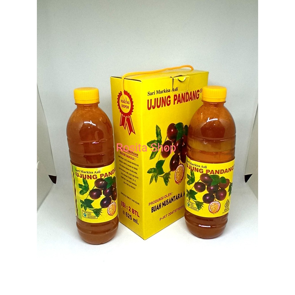 

Sirup Markisa Ujung Pandang 2 x 625 ml , Asli Makassar