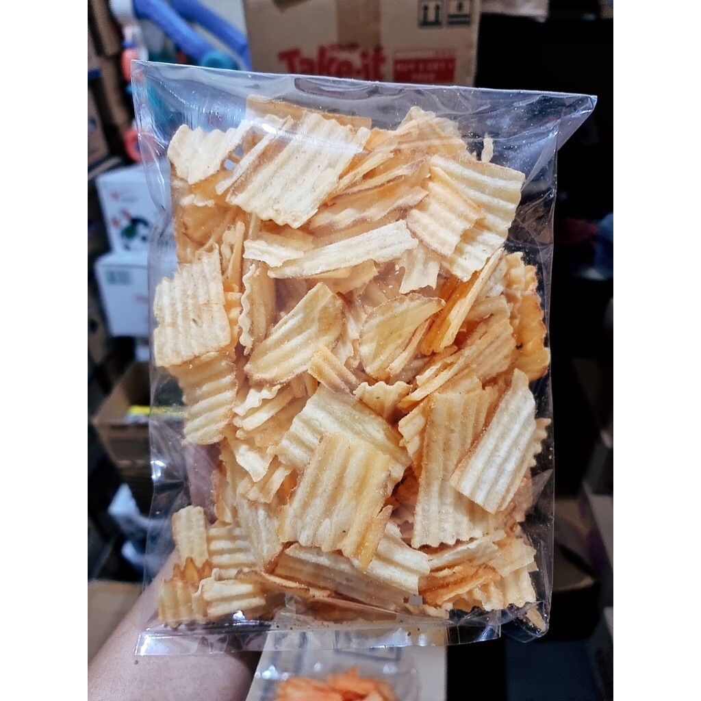 

Keripik Singkong Keju dan Singkong Balado Tes 200gr