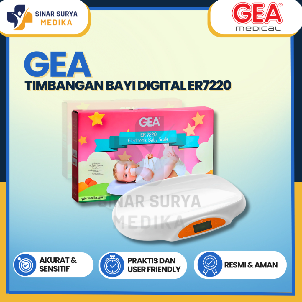 Timbangan Bayi Digital GEA ER7220 / Timbangan Bayi GEA