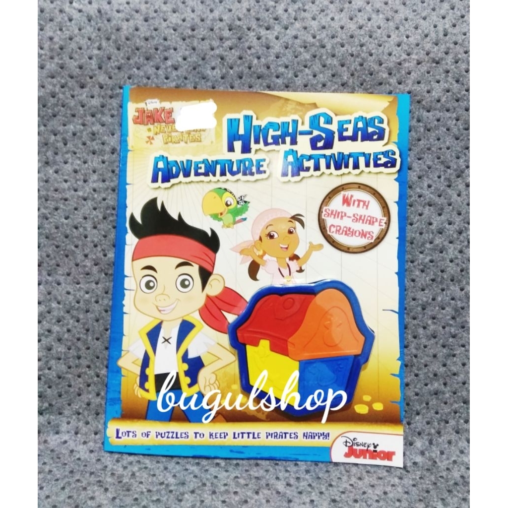Buku Import Aktivitas Anak Disney Junior Adventures Activities