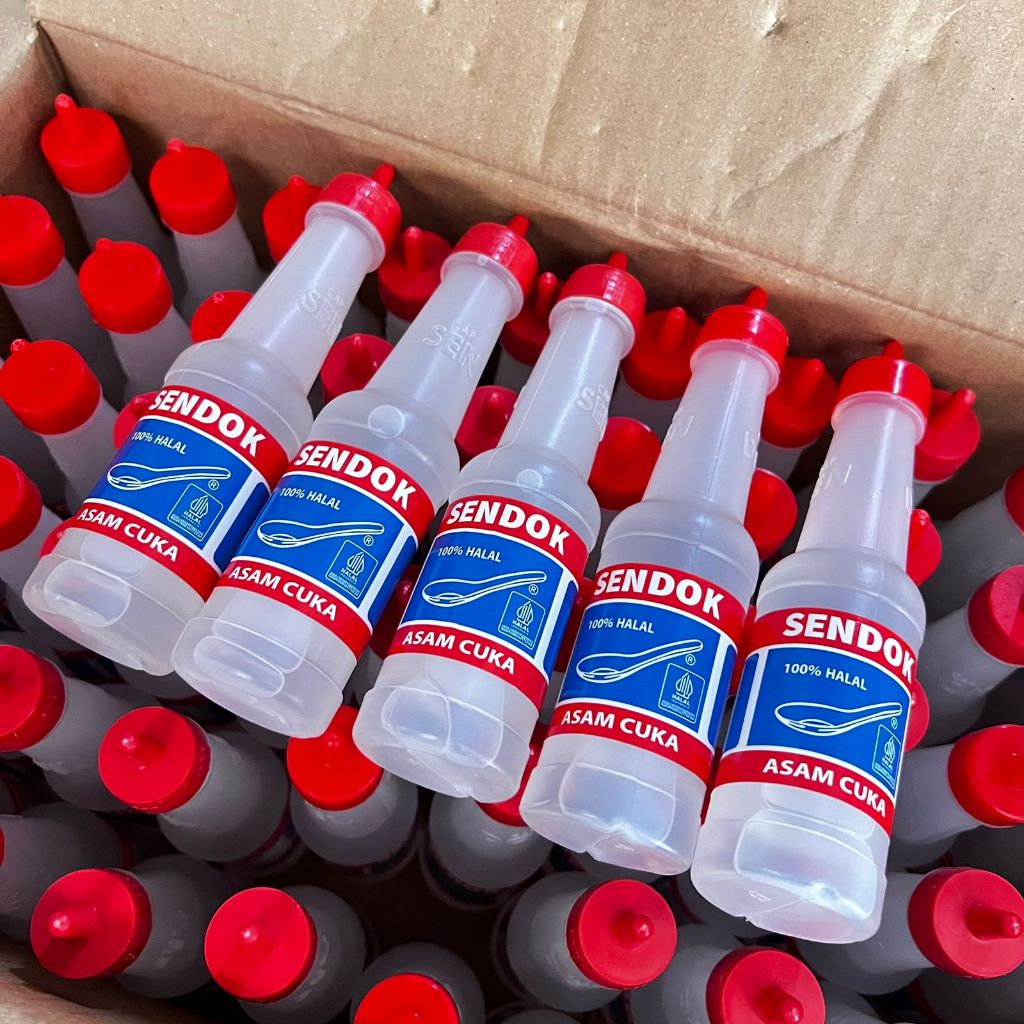 

Forcysn [Paket Hemat ] 10 Pcs Cuka Makan Cap Sendok 100Ml / Cuka Dapur / Cuka Bakso / Cuka 100Cc