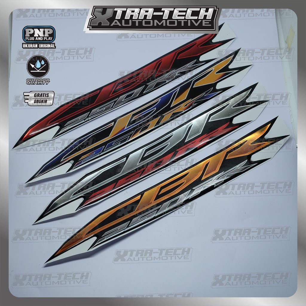 emblem timbul cbr 250 honda / emblem cbr 250 rr / stiker emblem cbr 250