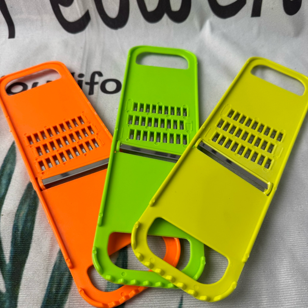 (3Pcs) Parut Multi Tipis || Parut Singkong || Parut Wortel || Parut Kentang Pisau