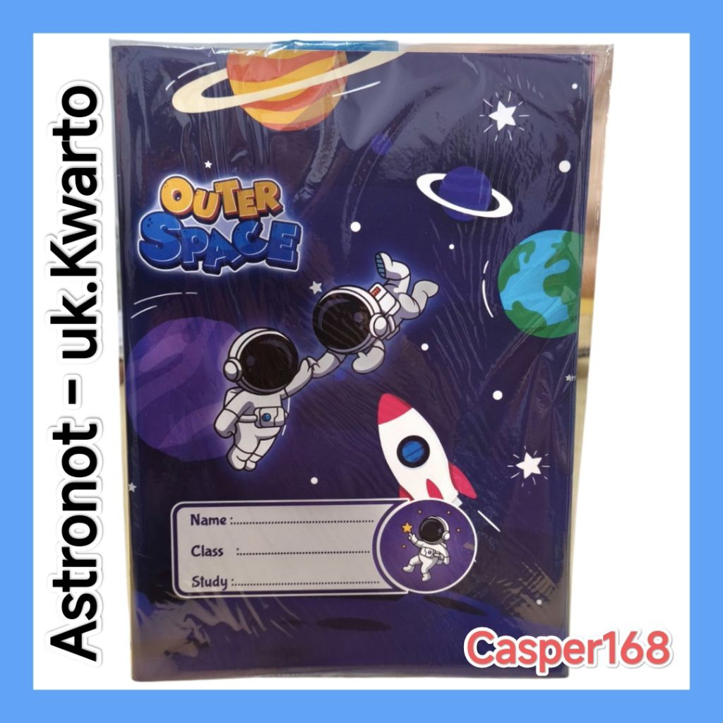 

SAMPUL BUKU - SAMPUL BUKU FANCY ~ ASTRONOT ukuran KWARTO