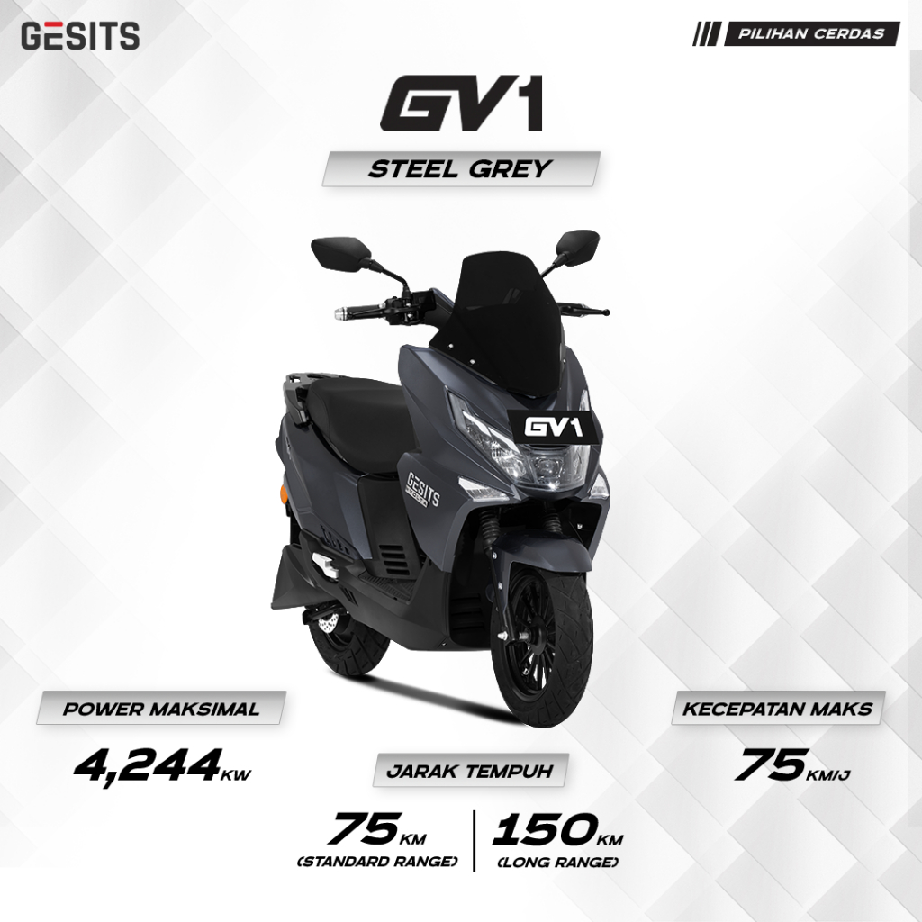 GESITS GV1 (OTR Bogor) - Sepeda Motor Listrik