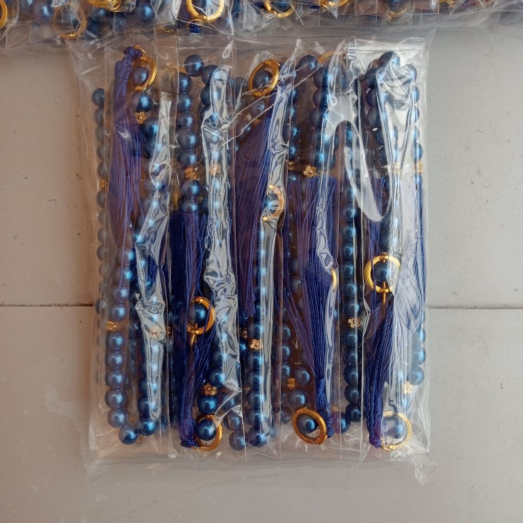 souvenir tasbih mutiara lusinan/tasbih mutiara/souvenir tasbih
