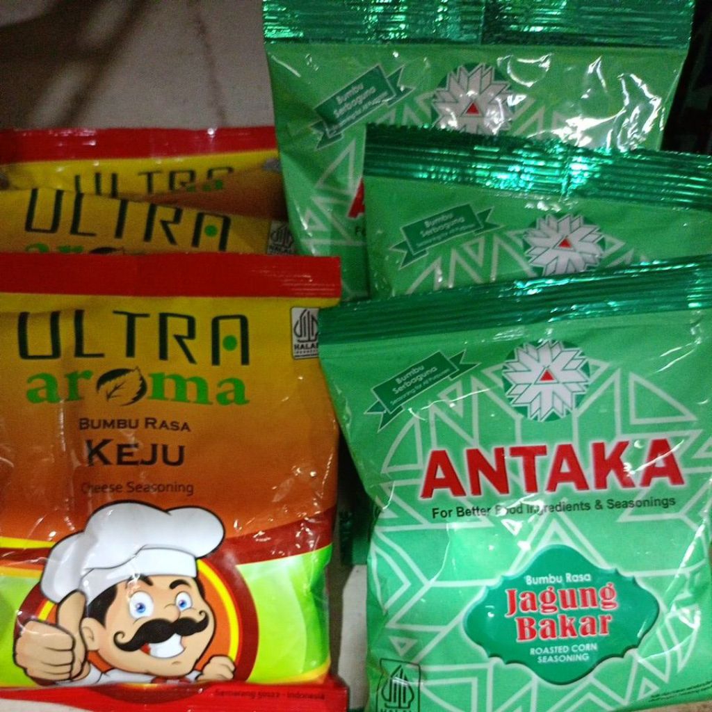 

bumbu tabur makanan antaka dan ultra