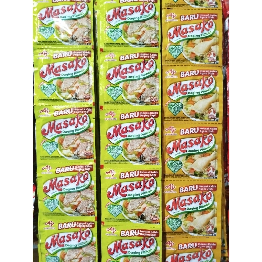 

Masako renteng isi 12 sachet/Bumbu masak/Masako