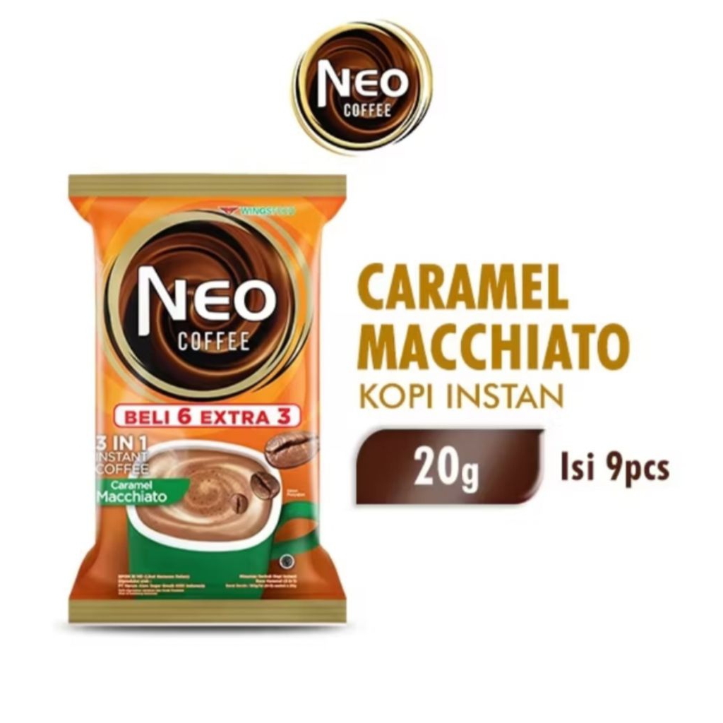 

Neo CARAMEL MACCHIATO 9 Sachet Exp 2027
