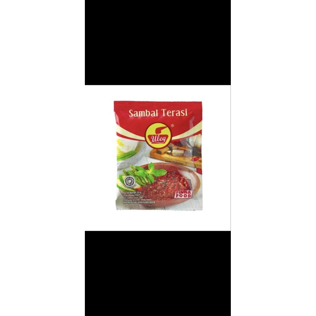 

Sambal Terasi Uleg Finna 1 renceng isi 10 pcs