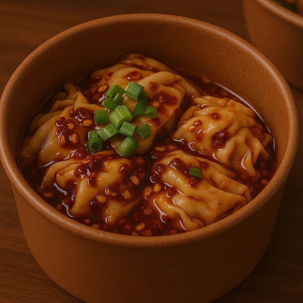 

Pangsit ayam chili oil frozen