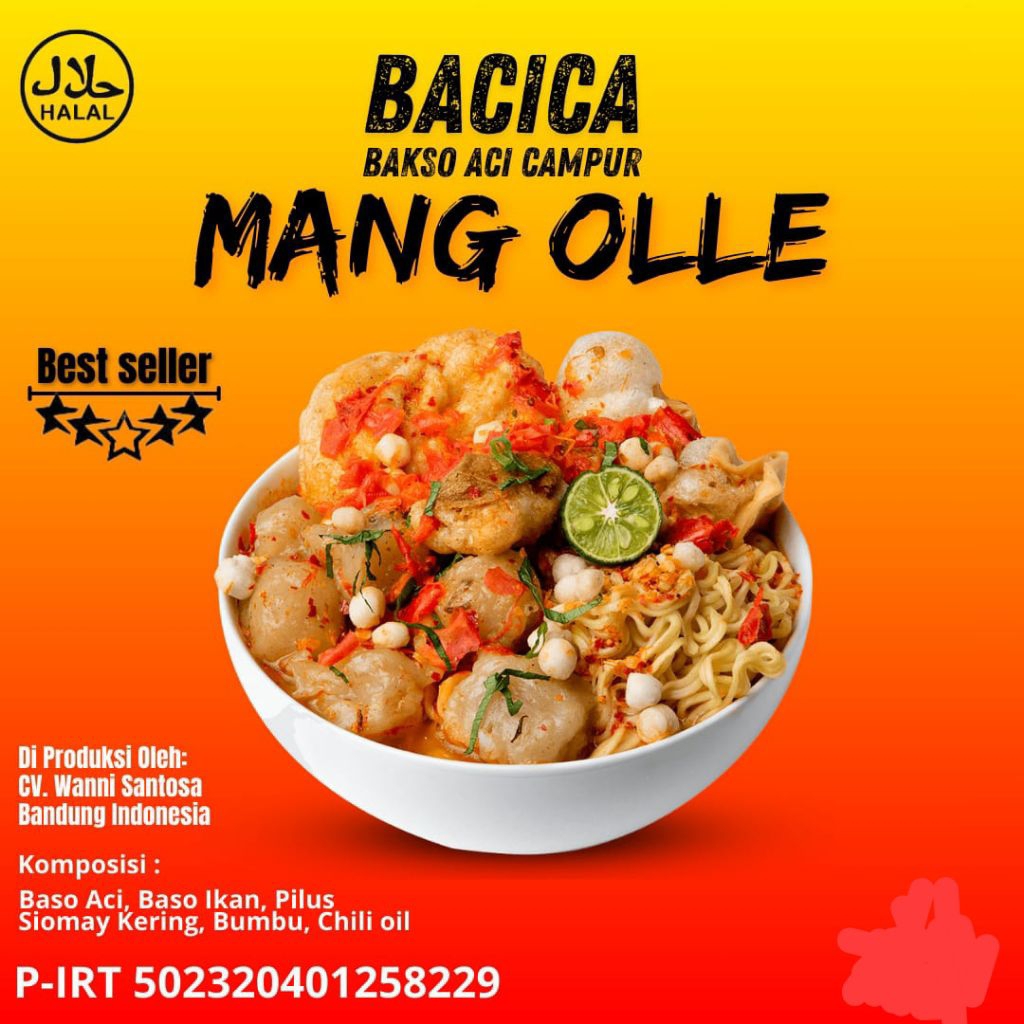 

Bacica Baso Aci Campur 110gr
