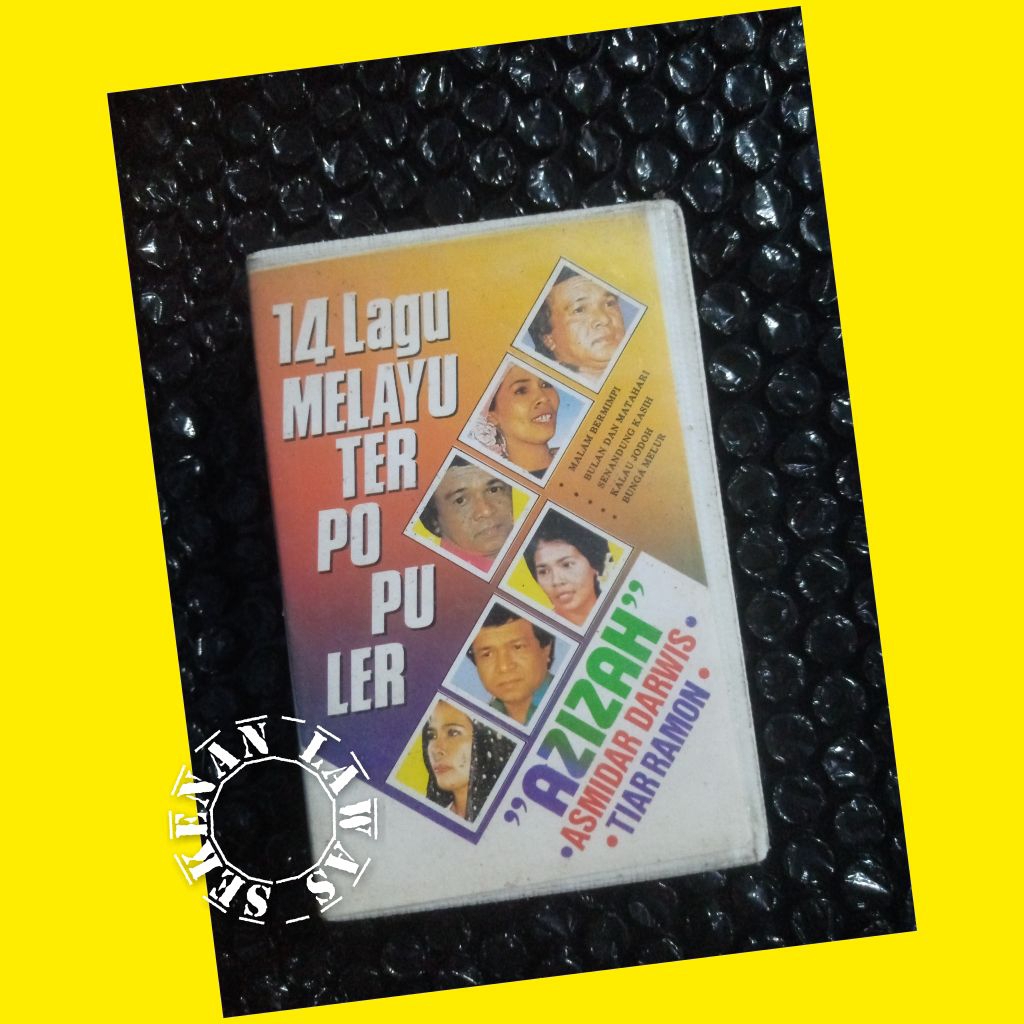 Kaset 14 Lagu Melayu Terpopuler - Azizah (Bagus) / Tiar Ramon, Asmidar Darwis