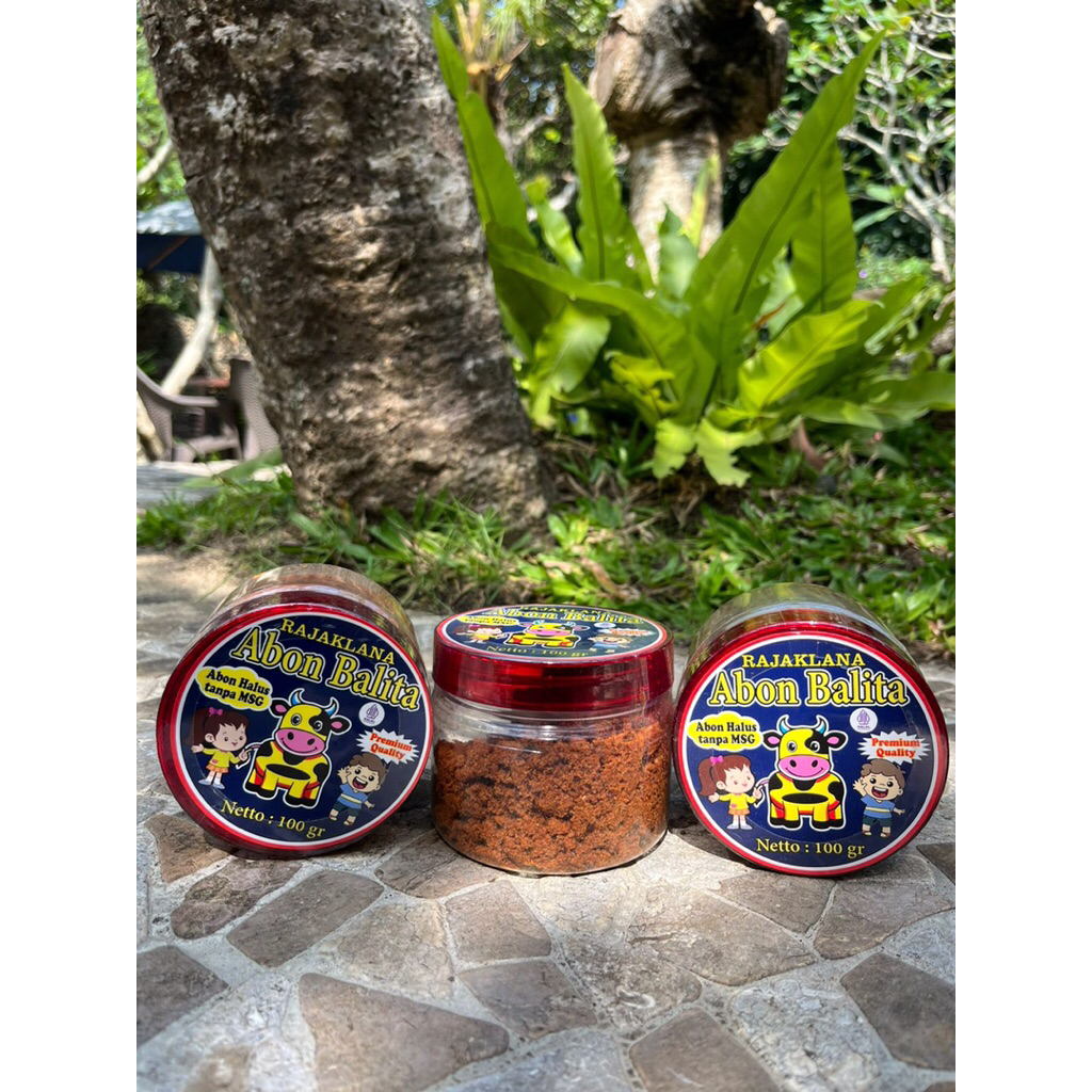 

Abon balita Rajaklana - Abon sapi lembut dan gurih untuk si kecil - tanpa MSG