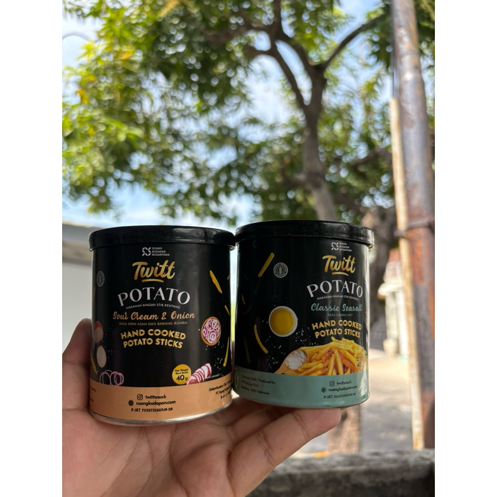 

Twitt potato snack Original/Cheddar Cheese/Sour Cream/Truffle