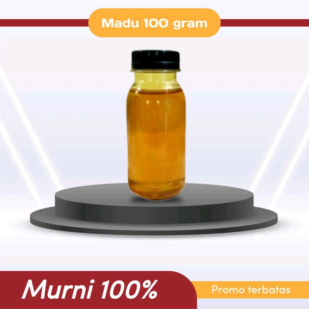 

100 gr madu asli murni 100%