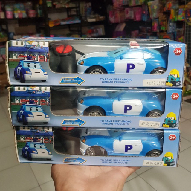 RC POLy Cars maju mundur pakai remot kontrol murah mobil mainan anak bisa jalan