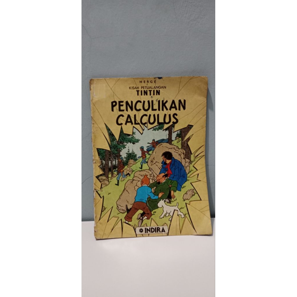 Tintin Penculikan Calculus terbitan Indira