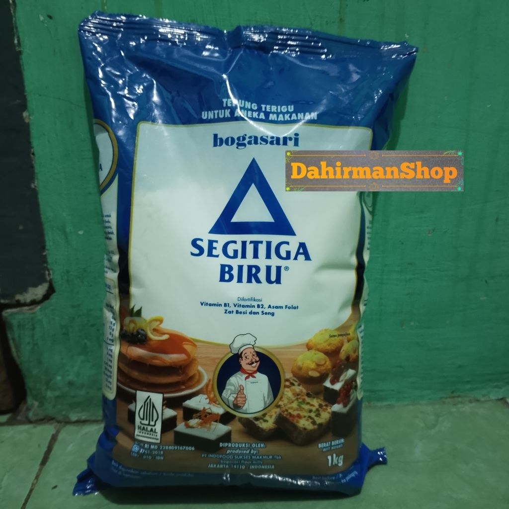 

Terigu Segitiga Biru Bogasari 1 Kg