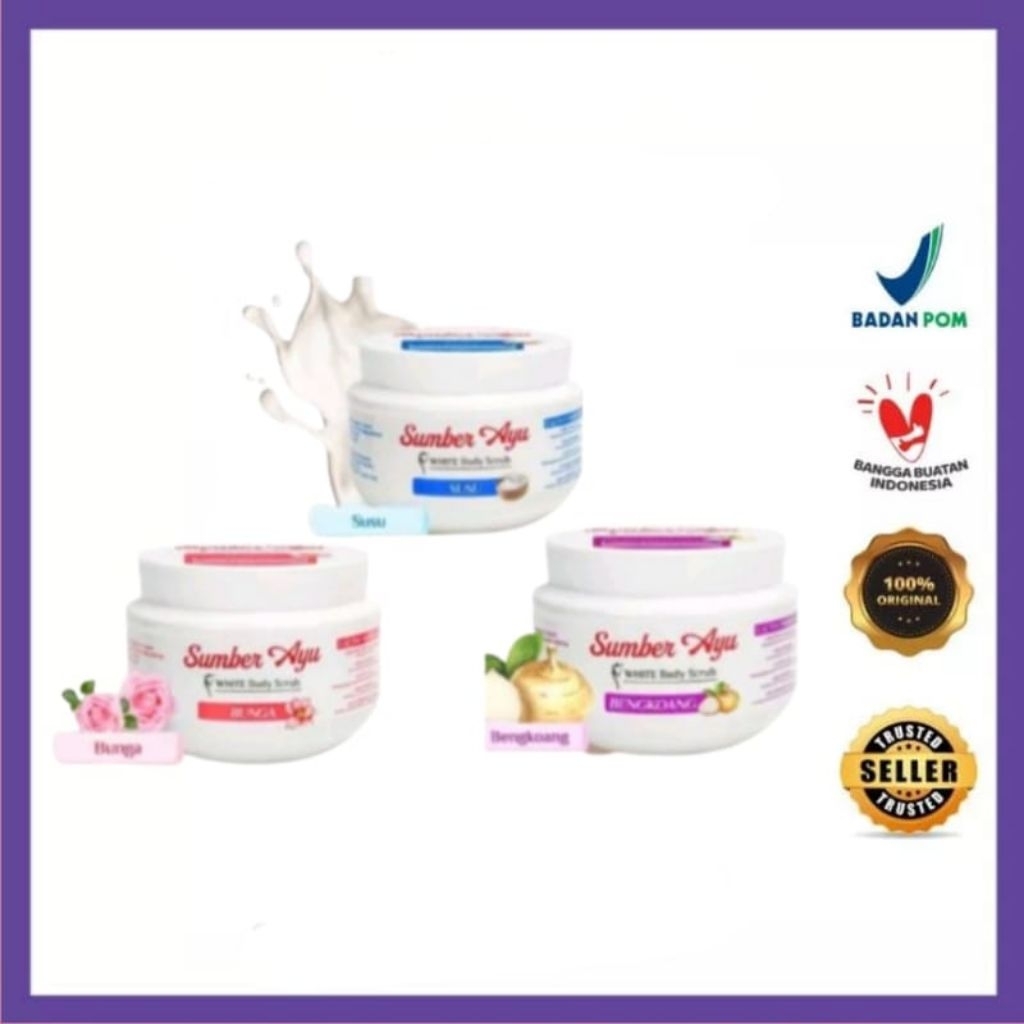 SUMBER AYU WHITE BODY SCRUB