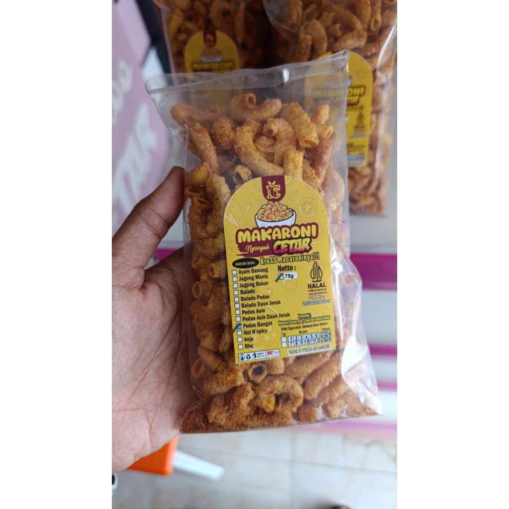 

Makaroni Cetar Bumbu Kering