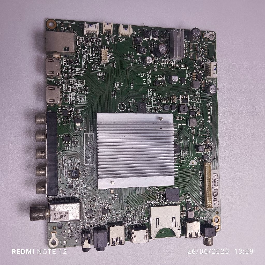 MB mainboard mesin tv led Sharp LC 50LE570X