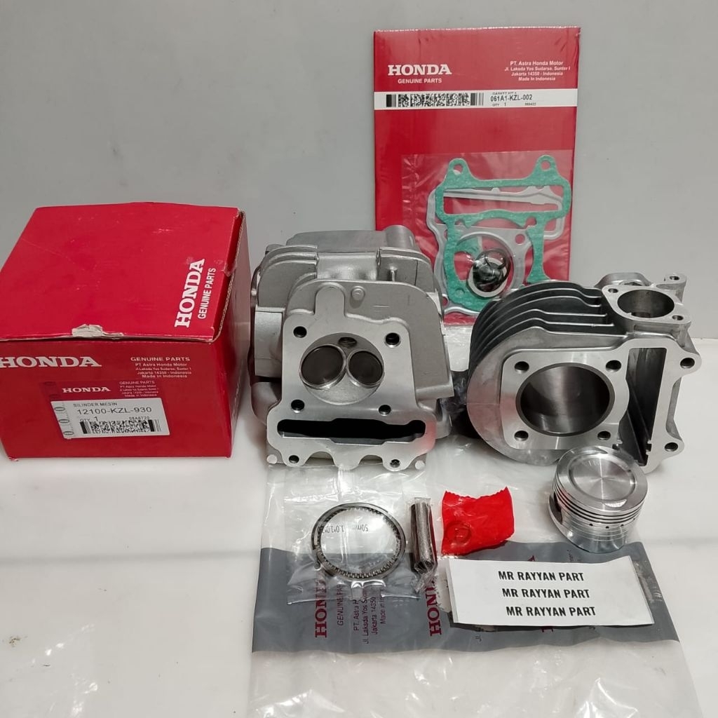 Blok Seher Komplit+Blok Head Assy Beat Fi Beat Fi 2021-2014 Scoopy Fi Spacy Fi Vario 110 Fi KZL(Stat