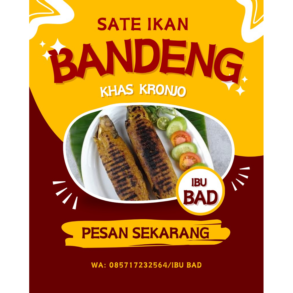 

SATE BANDENG FRASH ASLI KRONJO
