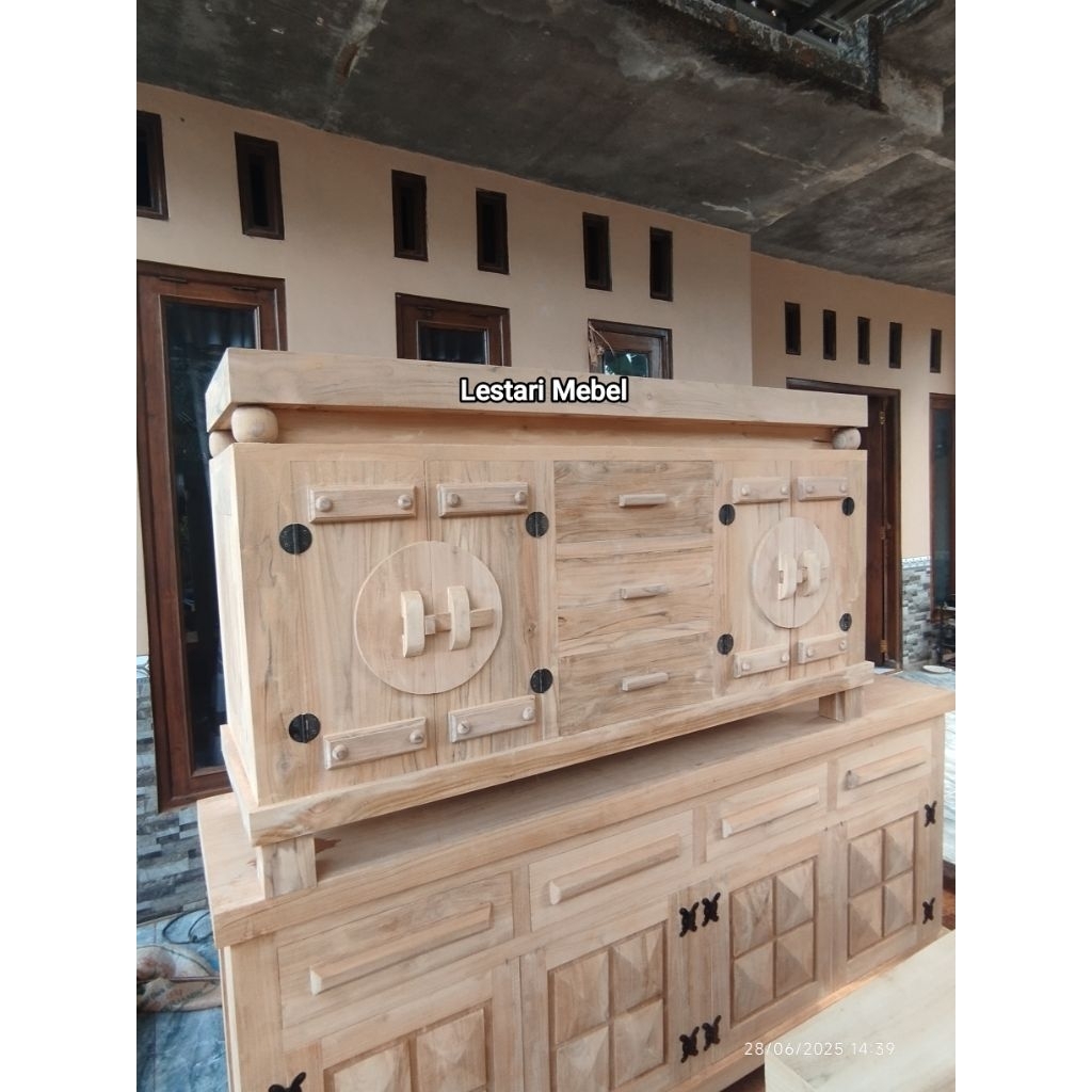 Bufet Koboi Jati 150cm