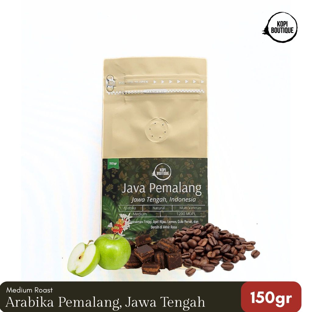 

Kopi Arabika Java Pemalang 150gr - Kopi Jawa Barat