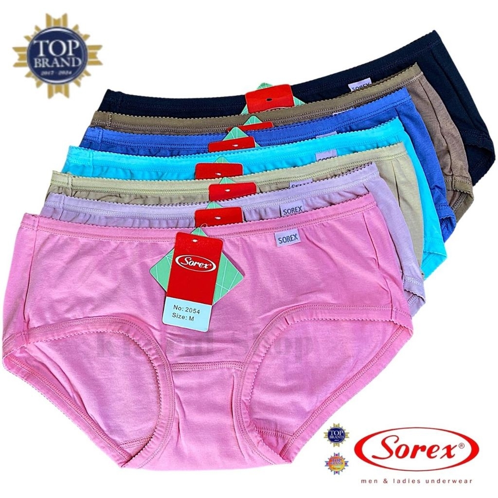 6pcs - Celana dalam Sorex 2054 / cd wanita dewasa sorex 2054