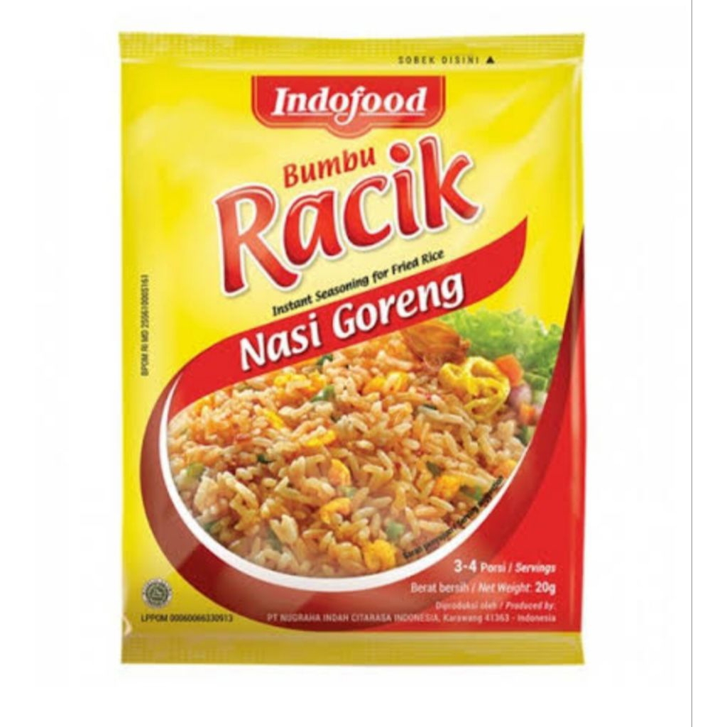 

bumbu racik nasi goreng tidak pedas bppn