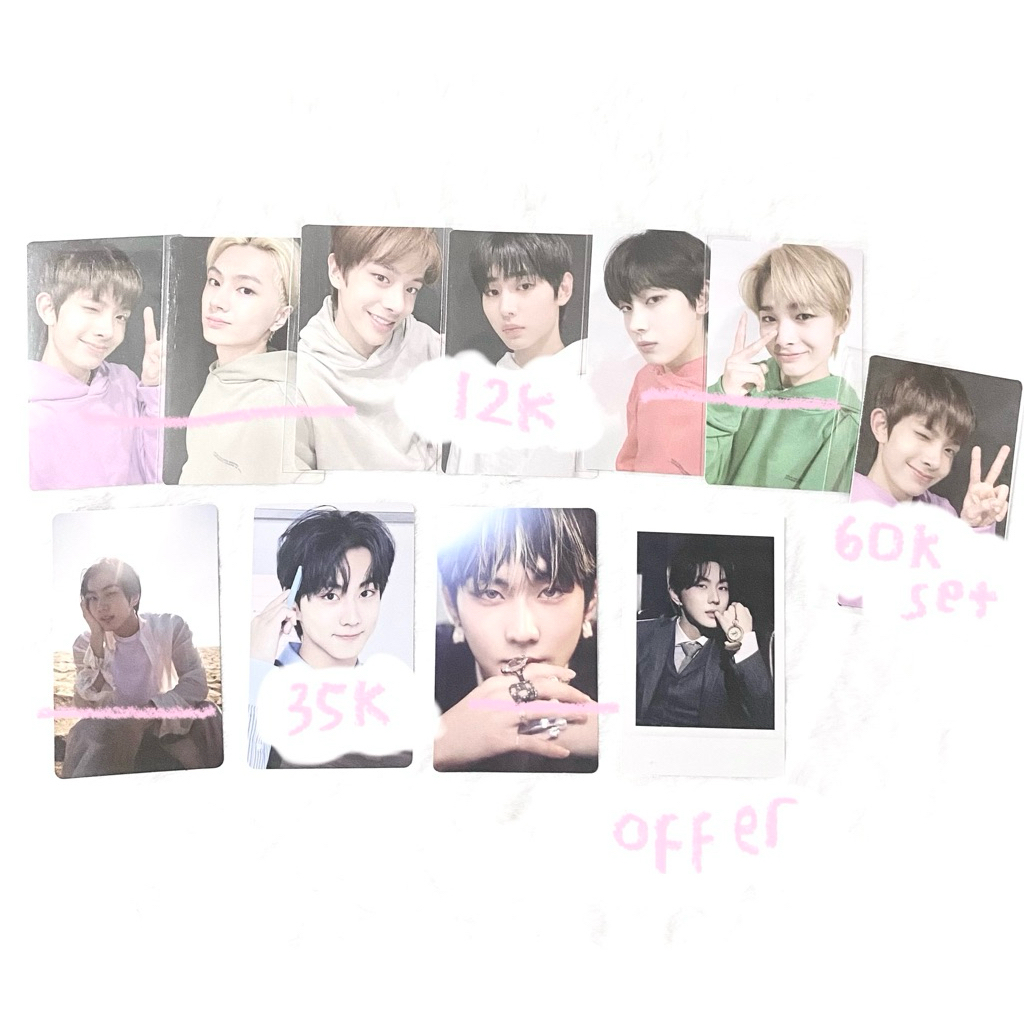 Photocard Enhypen Official Jungwon Heeseung Jay Jake Sunghoon Sunoo Ni-ki Lightstick Enha Versi 1 Pc